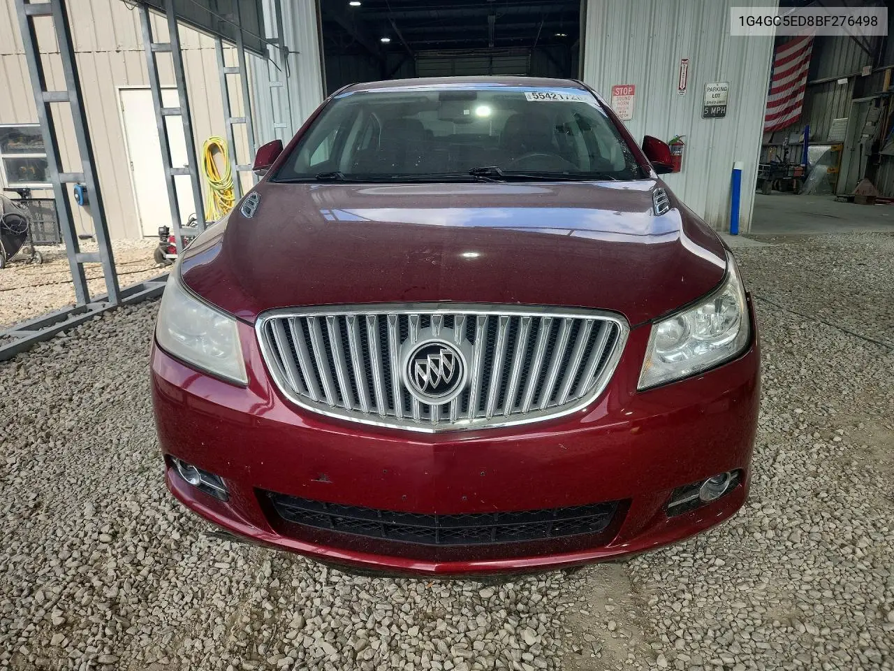 2011 Buick Lacrosse Cxl VIN: 1G4GC5ED8BF276498 Lot: 55421726