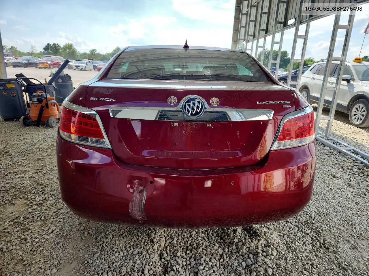 2011 Buick Lacrosse Cxl VIN: 1G4GC5ED8BF276498 Lot: 55421726