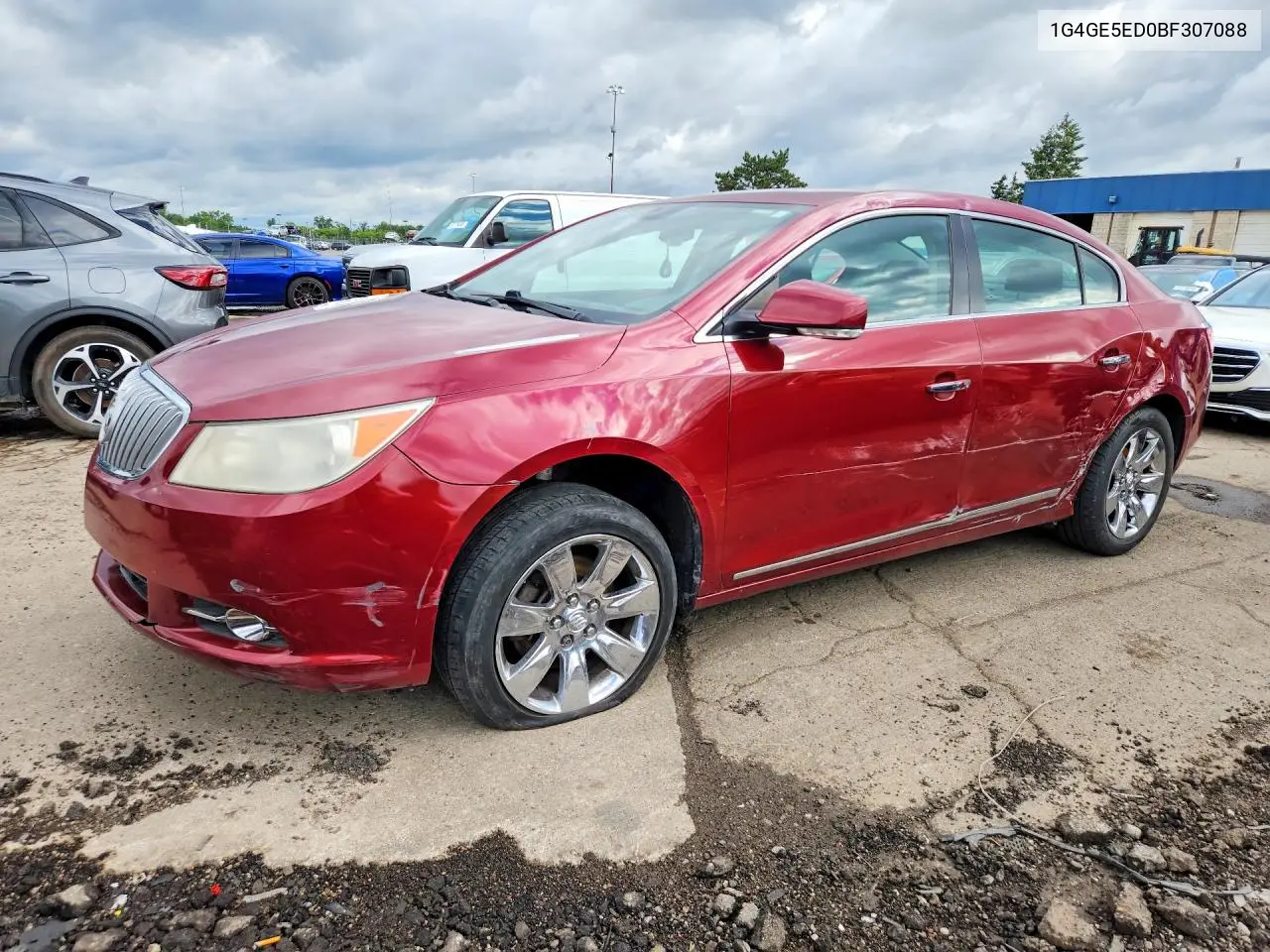 2011 Buick Lacrosse Cxs VIN: 1G4GE5ED0BF307088 Lot: 57504476