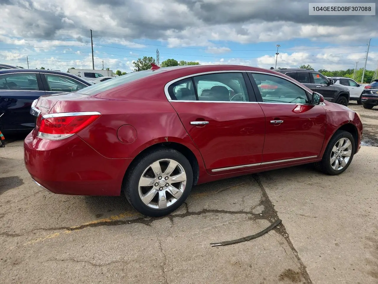 2011 Buick Lacrosse Cxs VIN: 1G4GE5ED0BF307088 Lot: 57504476