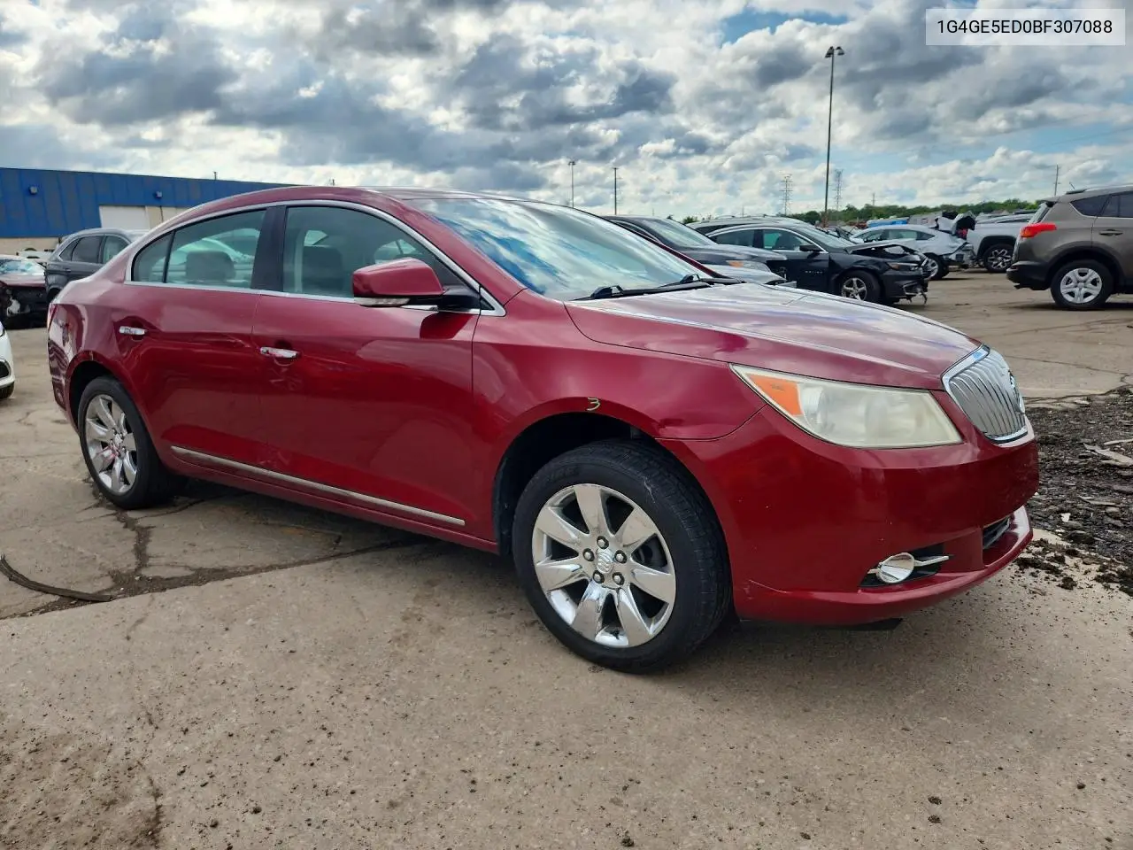 2011 Buick Lacrosse Cxs VIN: 1G4GE5ED0BF307088 Lot: 57504476