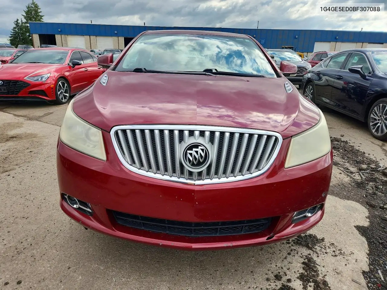 2011 Buick Lacrosse Cxs VIN: 1G4GE5ED0BF307088 Lot: 57504476