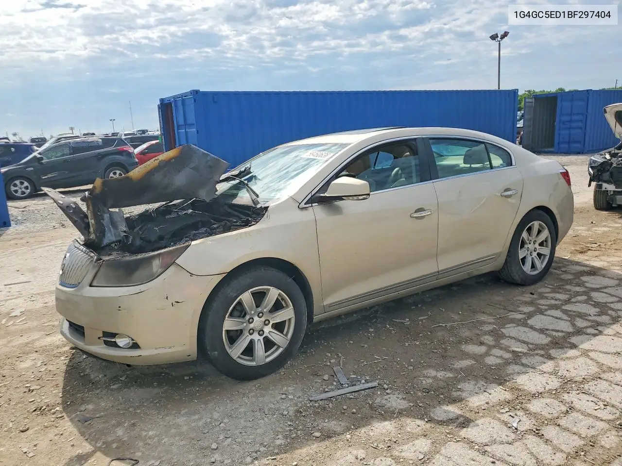 2011 Buick Lacrosse Cxl VIN: 1G4GC5ED1BF297404 Lot: 58460636