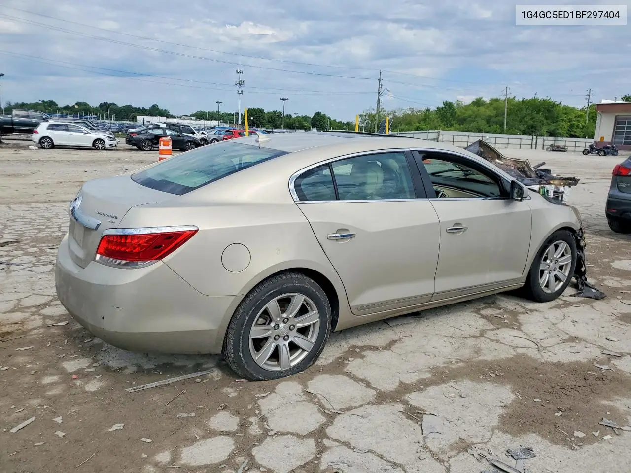 2011 Buick Lacrosse Cxl VIN: 1G4GC5ED1BF297404 Lot: 58460636