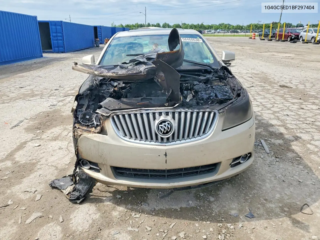 2011 Buick Lacrosse Cxl VIN: 1G4GC5ED1BF297404 Lot: 58460636