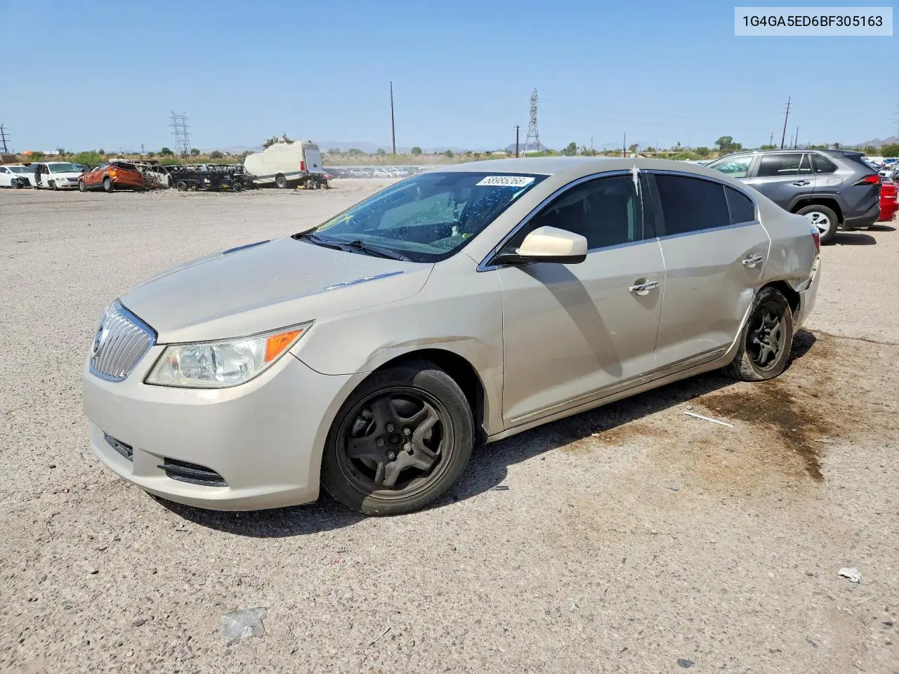 2011 Buick Lacrosse Cx VIN: 1G4GA5ED6BF305163 Lot: 58985266