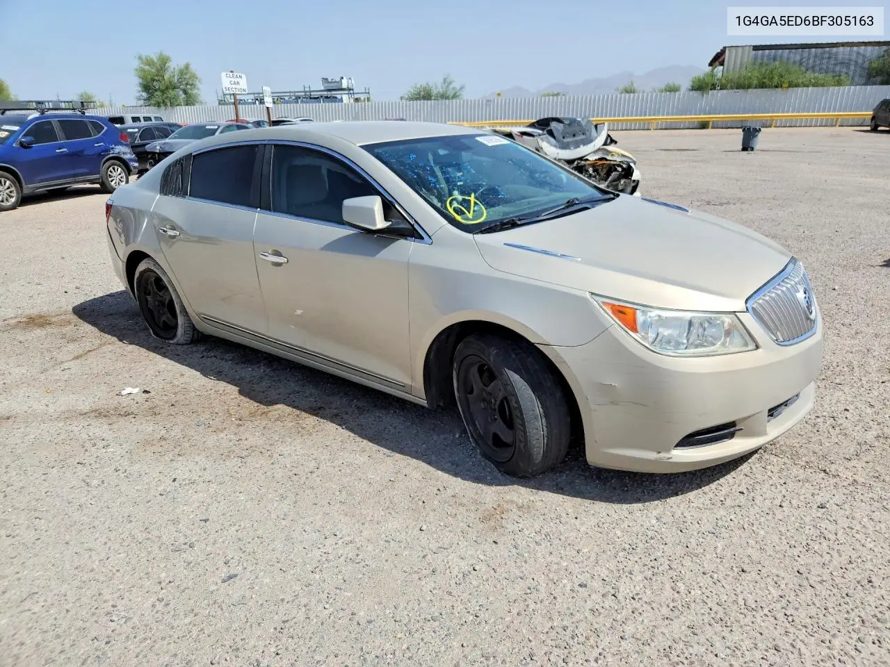 2011 Buick Lacrosse Cx VIN: 1G4GA5ED6BF305163 Lot: 58985266