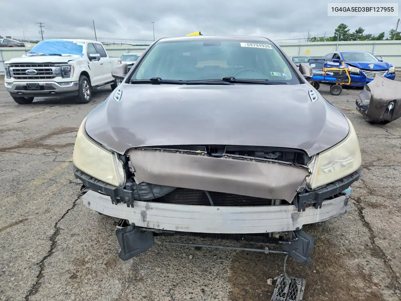 2011 Buick Lacrosse Cx VIN: 1G4GA5ED3BF127955 Lot: 59794936