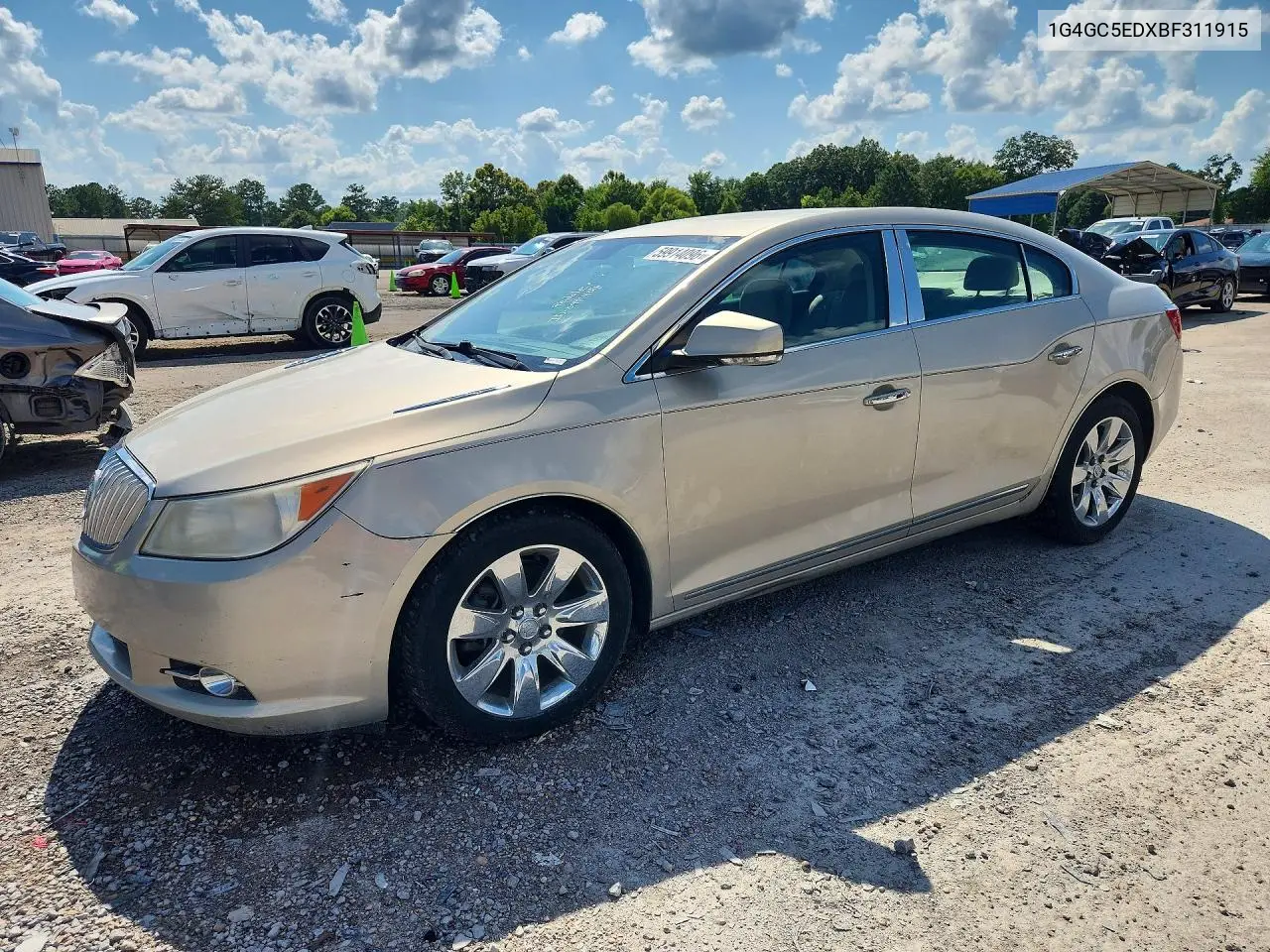 2011 Buick Lacrosse Cxl VIN: 1G4GC5EDXBF311915 Lot: 59914096