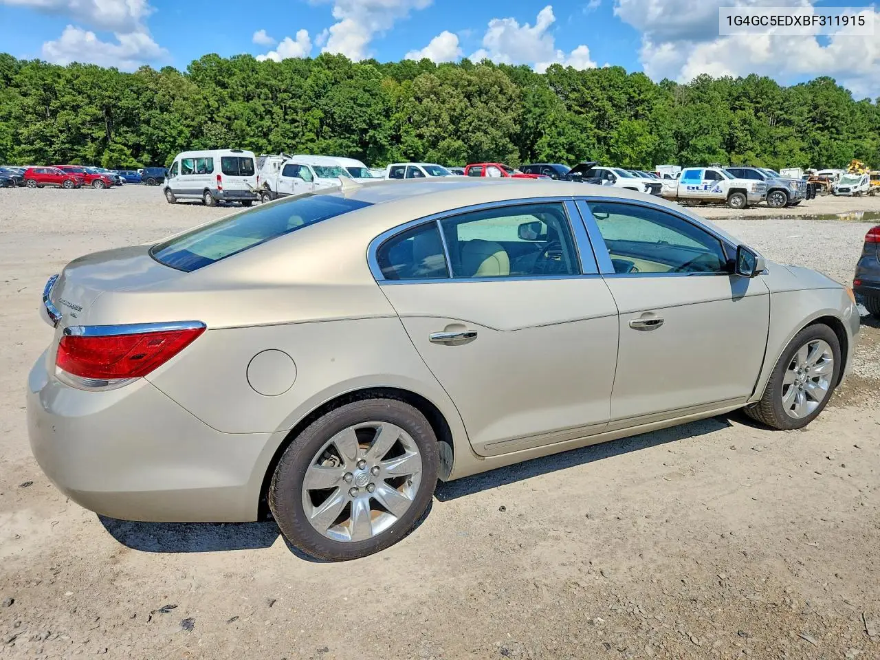 2011 Buick Lacrosse Cxl VIN: 1G4GC5EDXBF311915 Lot: 59914096