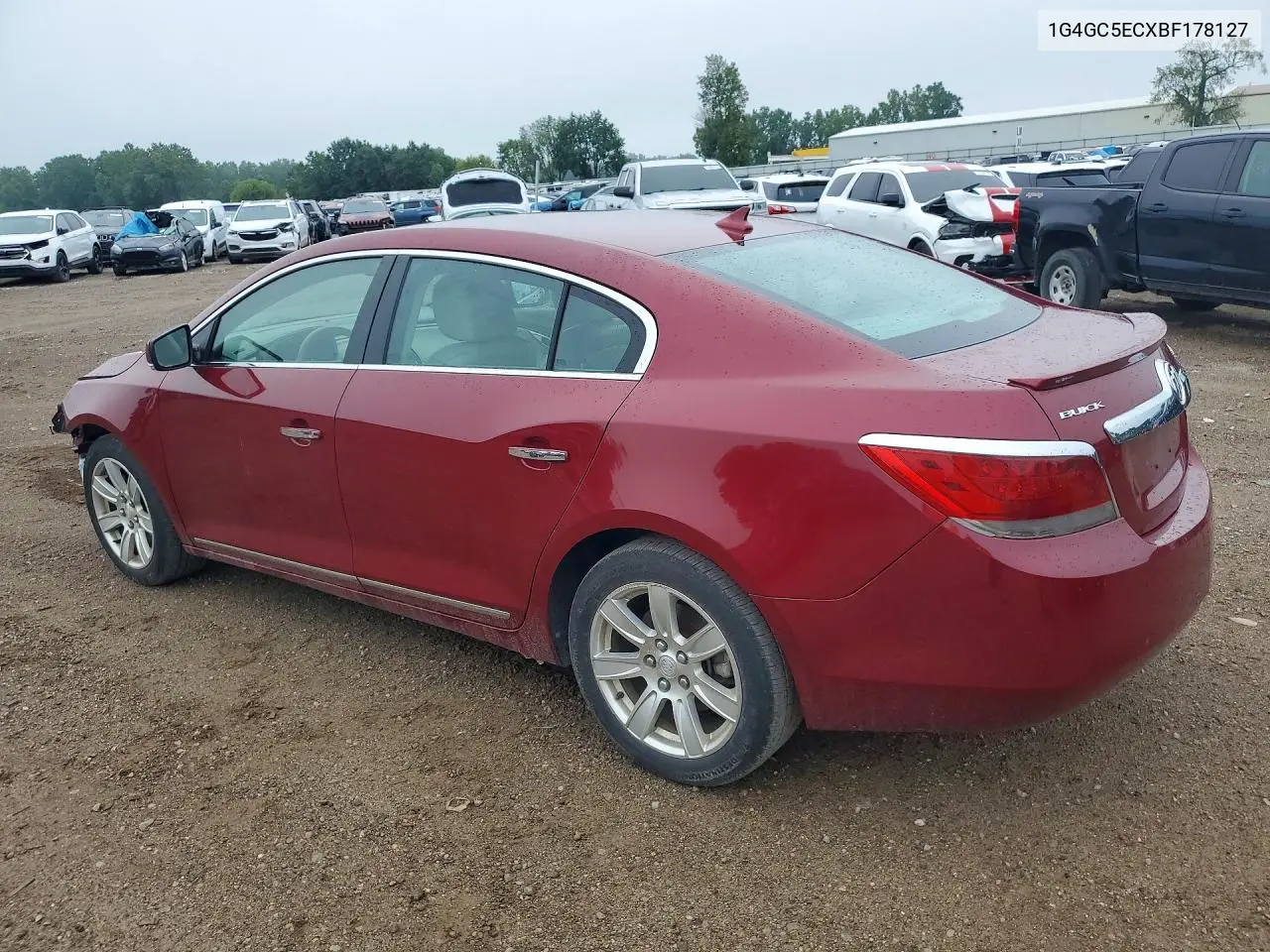 2011 Buick Lacrosse Cxl VIN: 1G4GC5ECXBF178127 Lot: 60449806