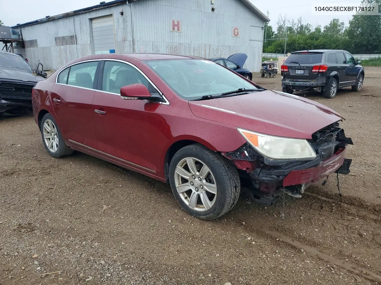 2011 Buick Lacrosse Cxl VIN: 1G4GC5ECXBF178127 Lot: 60449806