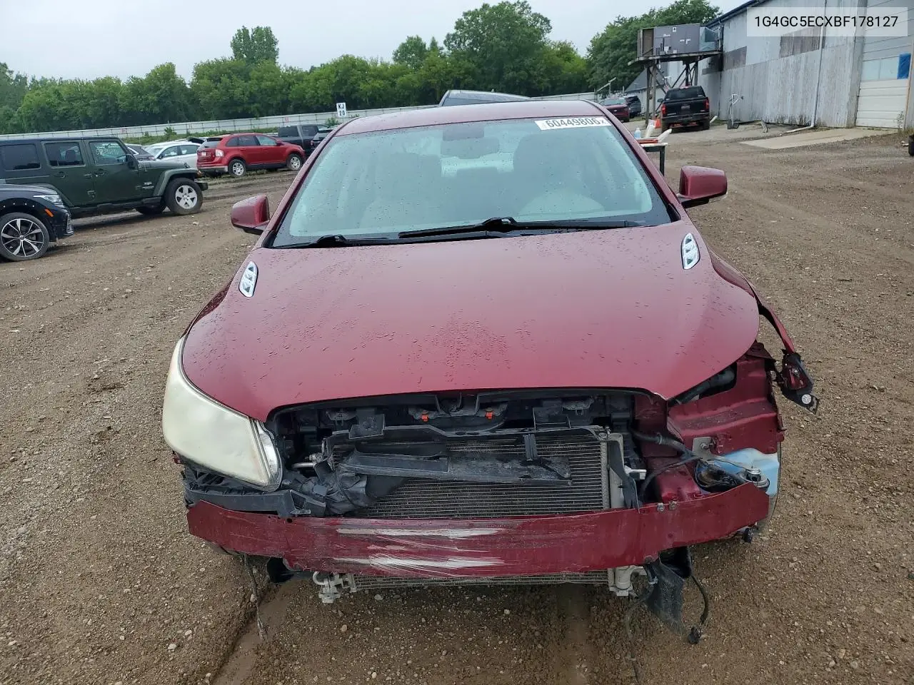 2011 Buick Lacrosse Cxl VIN: 1G4GC5ECXBF178127 Lot: 60449806