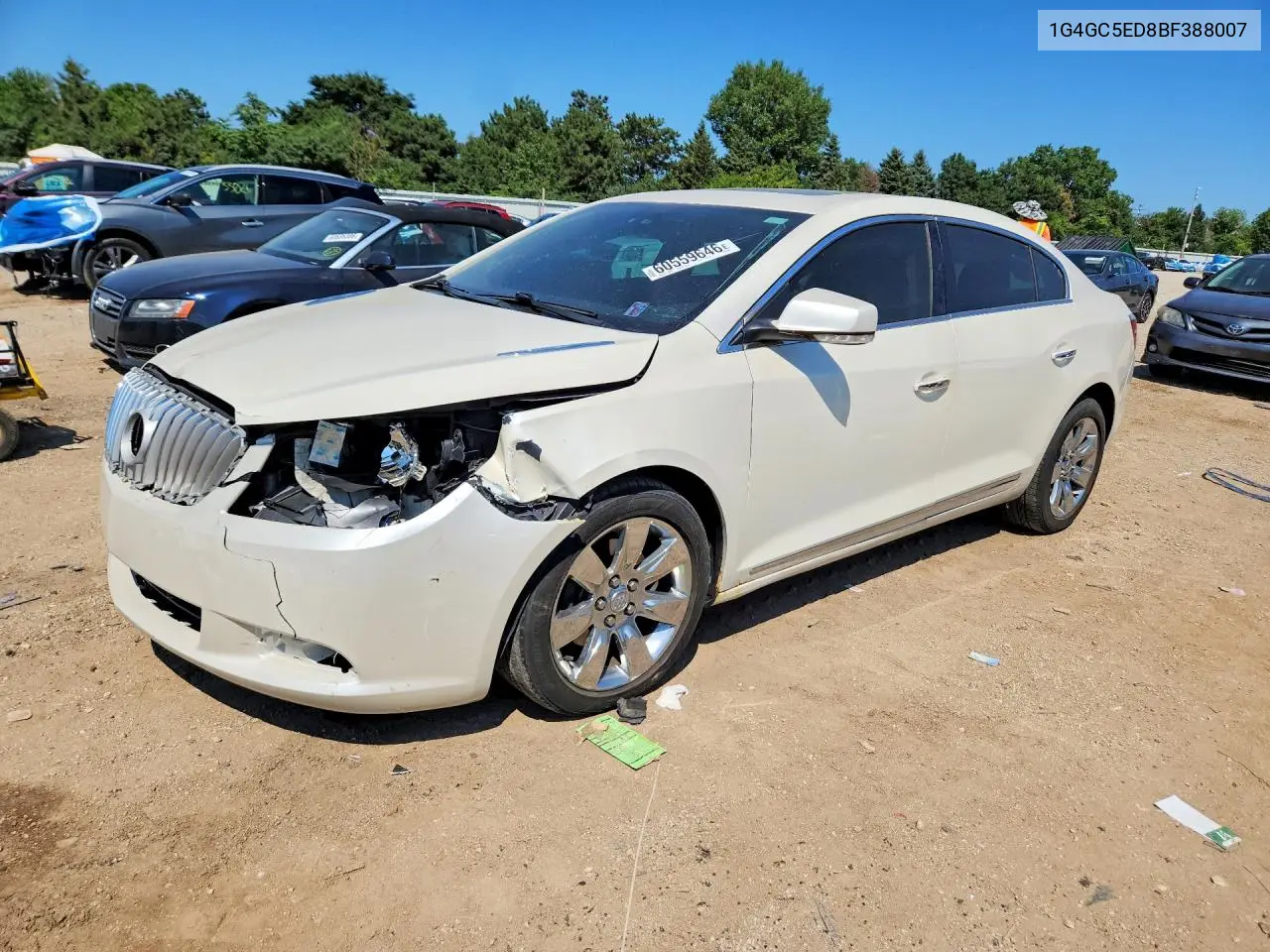 2011 Buick Lacrosse Cxl VIN: 1G4GC5ED8BF388007 Lot: 60559646