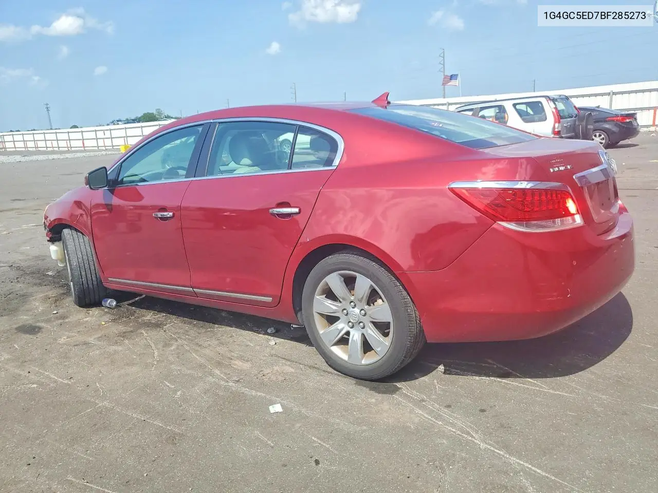 2011 Buick Lacrosse Cxl VIN: 1G4GC5ED7BF285273 Lot: 60631106