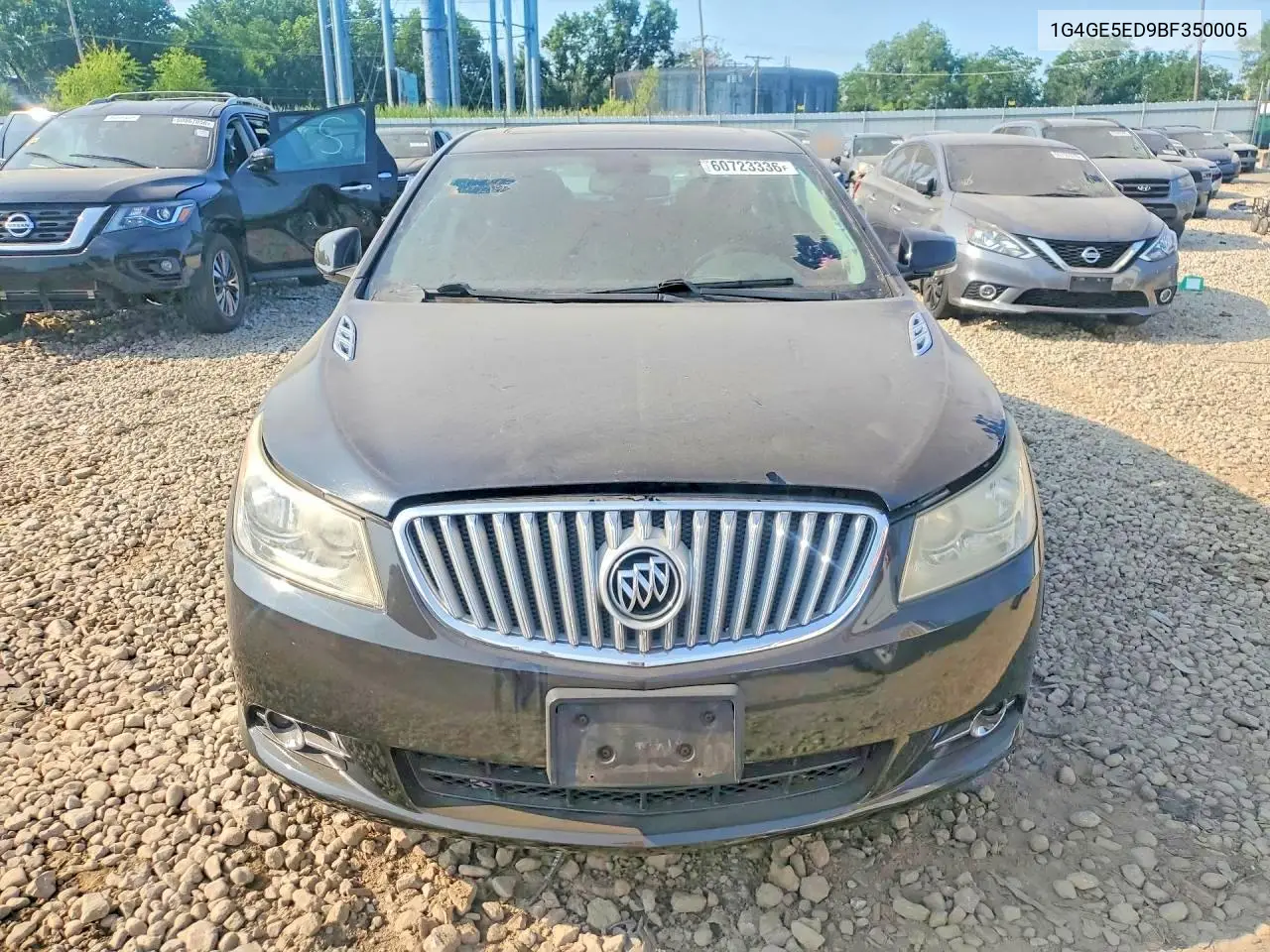 2011 Buick Lacrosse Cxs VIN: 1G4GE5ED9BF350005 Lot: 60723336
