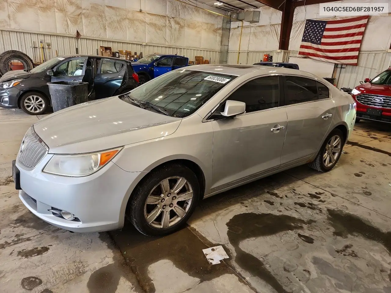 2011 Buick Lacrosse Cxl VIN: 1G4GC5ED6BF281957 Lot: 60828006