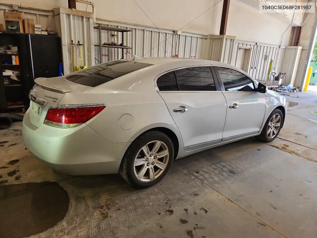 2011 Buick Lacrosse Cxl VIN: 1G4GC5ED6BF281957 Lot: 60828006