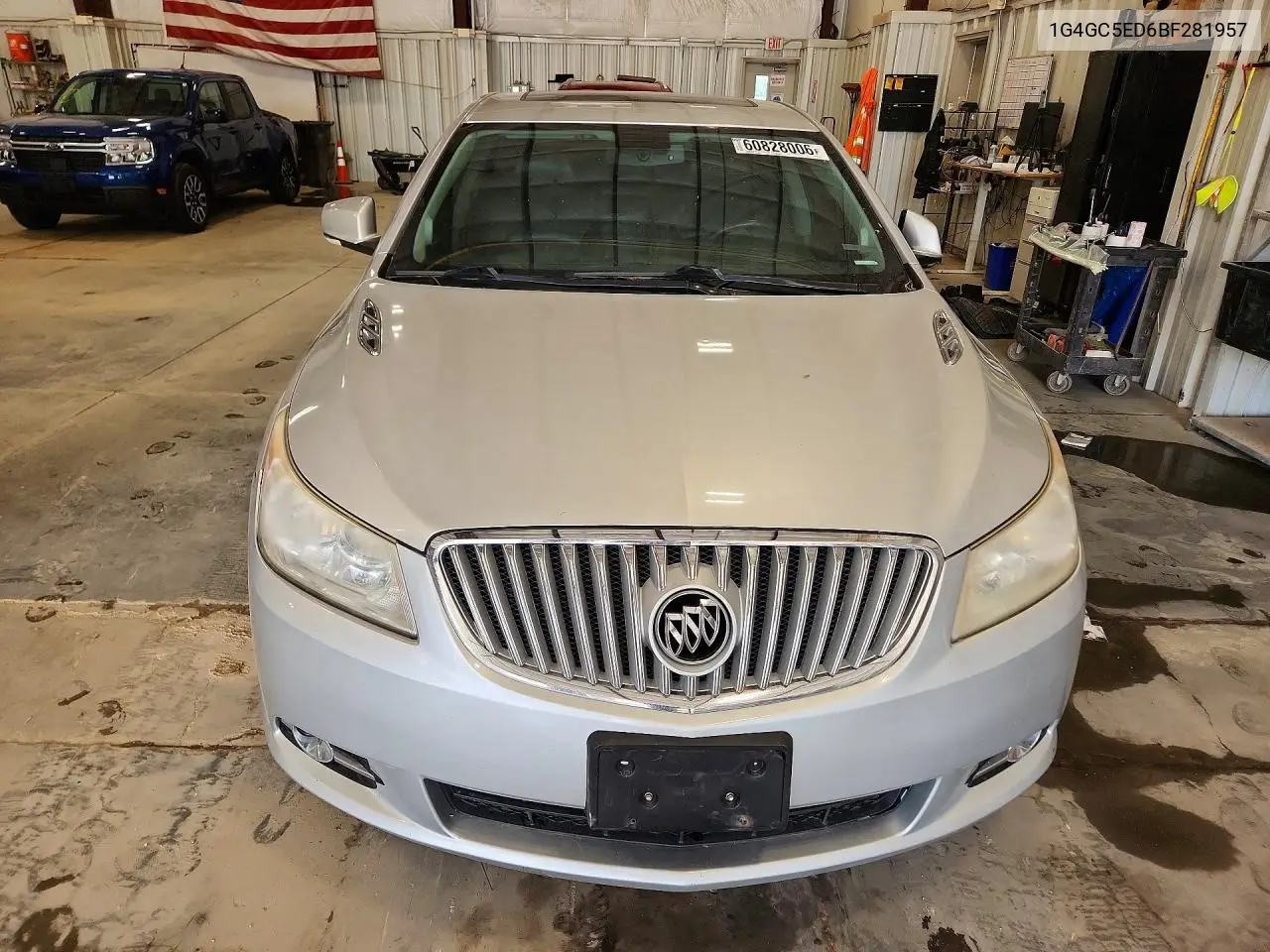 2011 Buick Lacrosse Cxl VIN: 1G4GC5ED6BF281957 Lot: 60828006