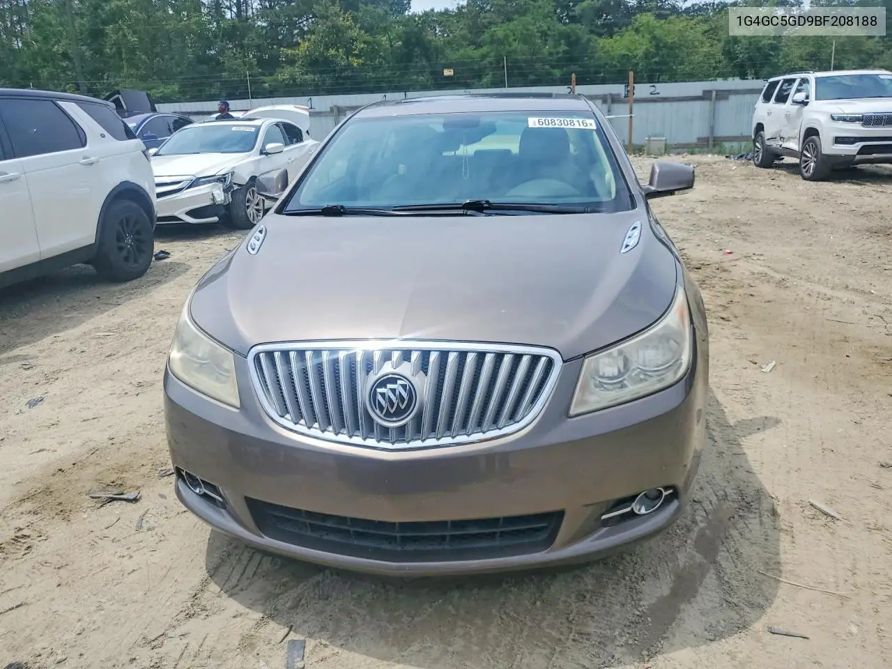 2011 Buick Lacrosse Cxl VIN: 1G4GC5GD9BF208188 Lot: 60830816