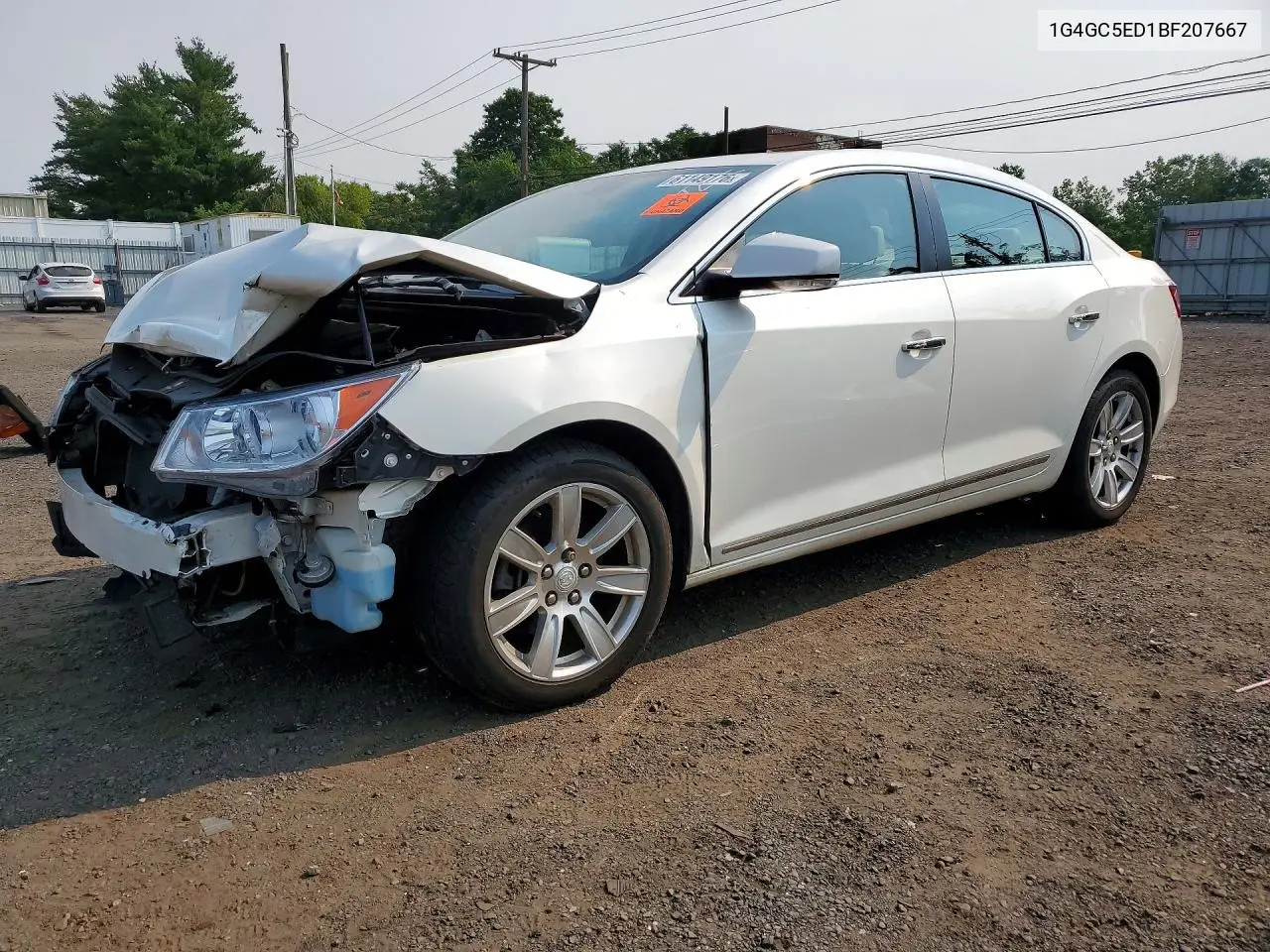 2011 Buick Lacrosse Cxl VIN: 1G4GC5ED1BF207667 Lot: 61149176
