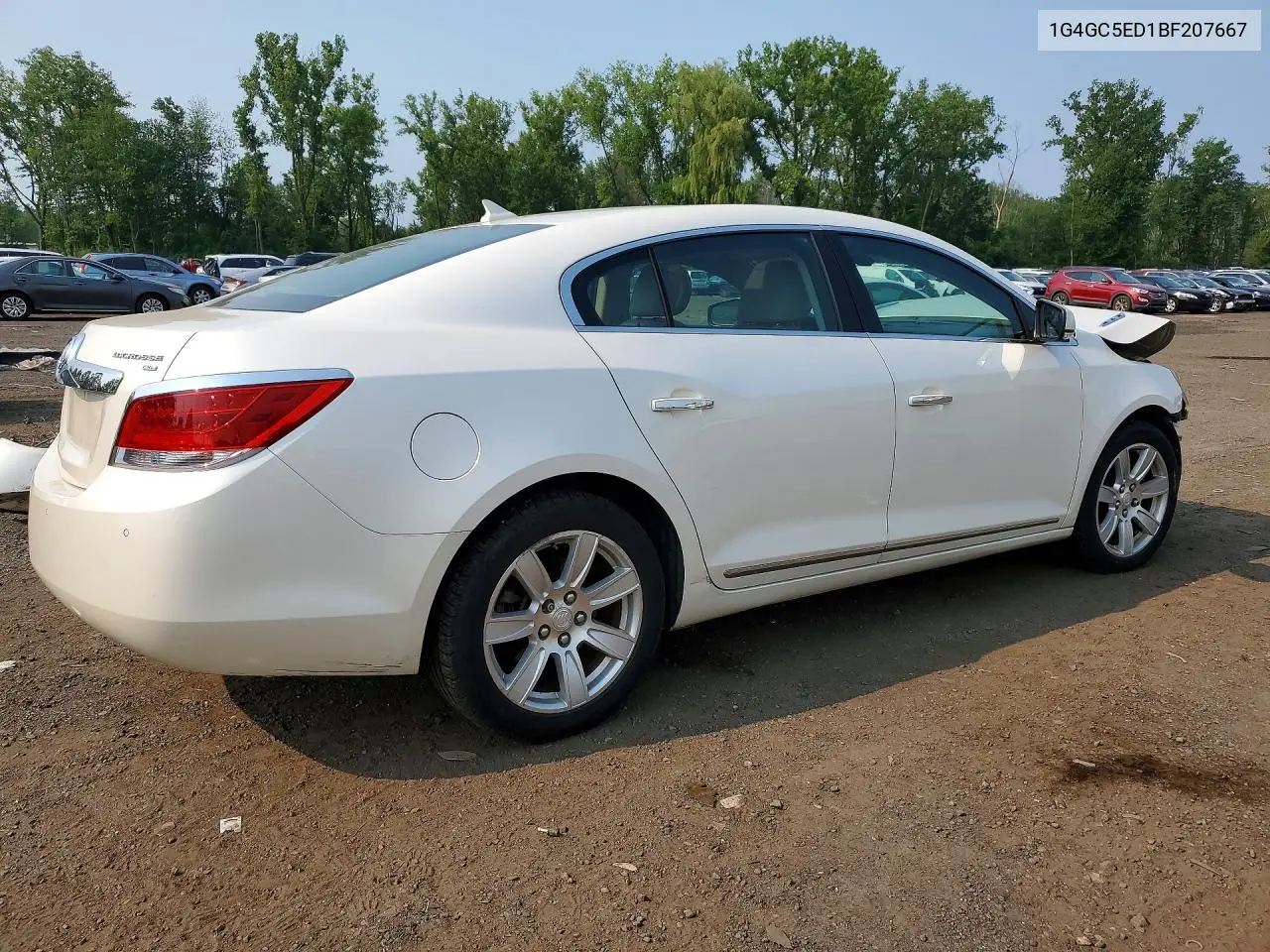 2011 Buick Lacrosse Cxl VIN: 1G4GC5ED1BF207667 Lot: 61149176