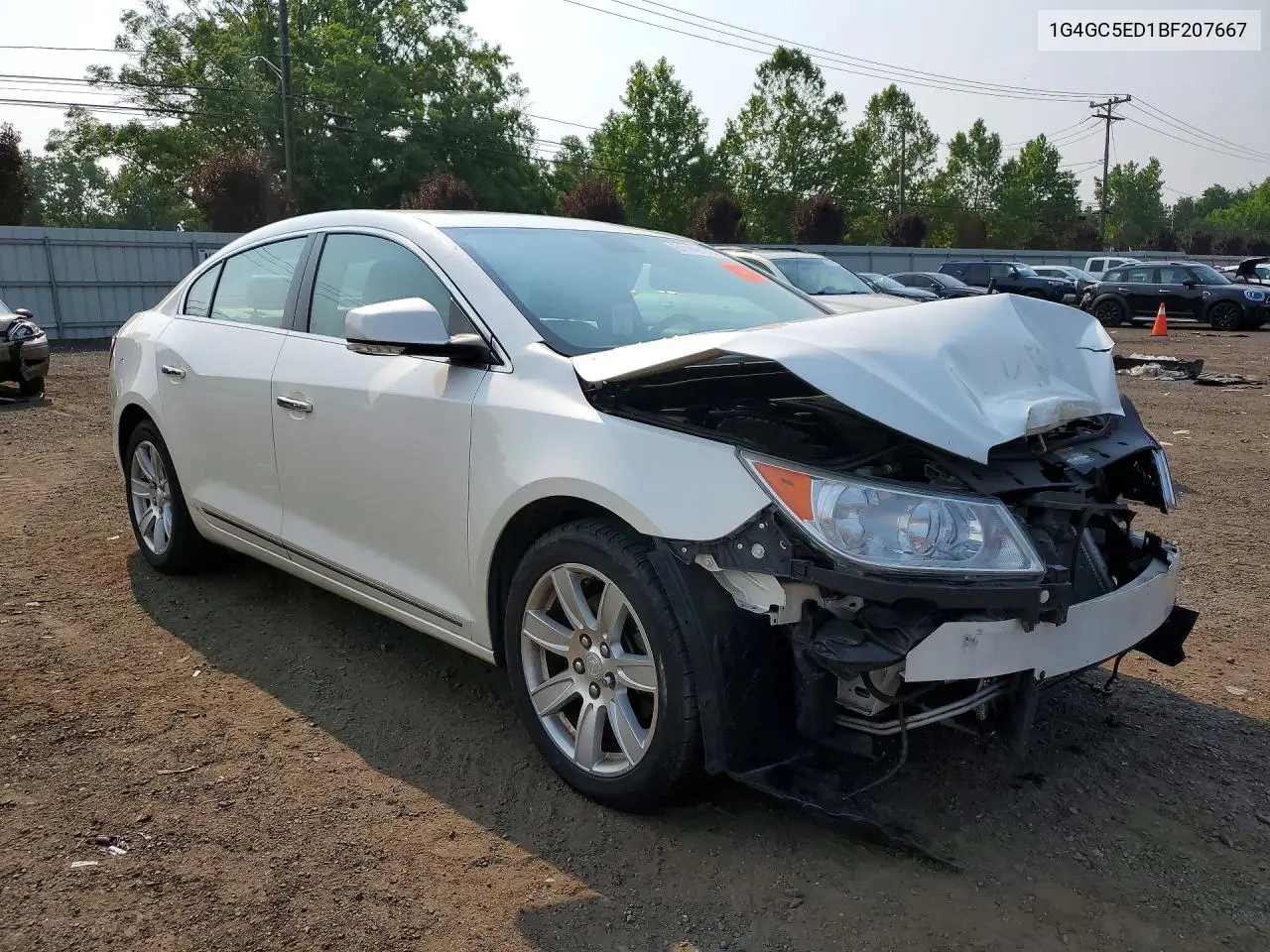 2011 Buick Lacrosse Cxl VIN: 1G4GC5ED1BF207667 Lot: 61149176