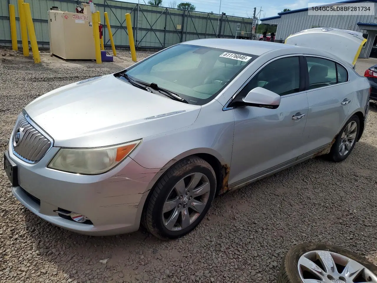 2011 Buick Lacrosse Cxl VIN: 1G4GC5ED8BF281734 Lot: 61176046