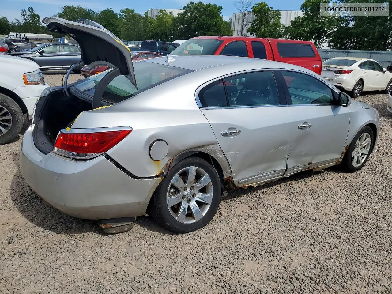 2011 Buick Lacrosse Cxl VIN: 1G4GC5ED8BF281734 Lot: 61176046