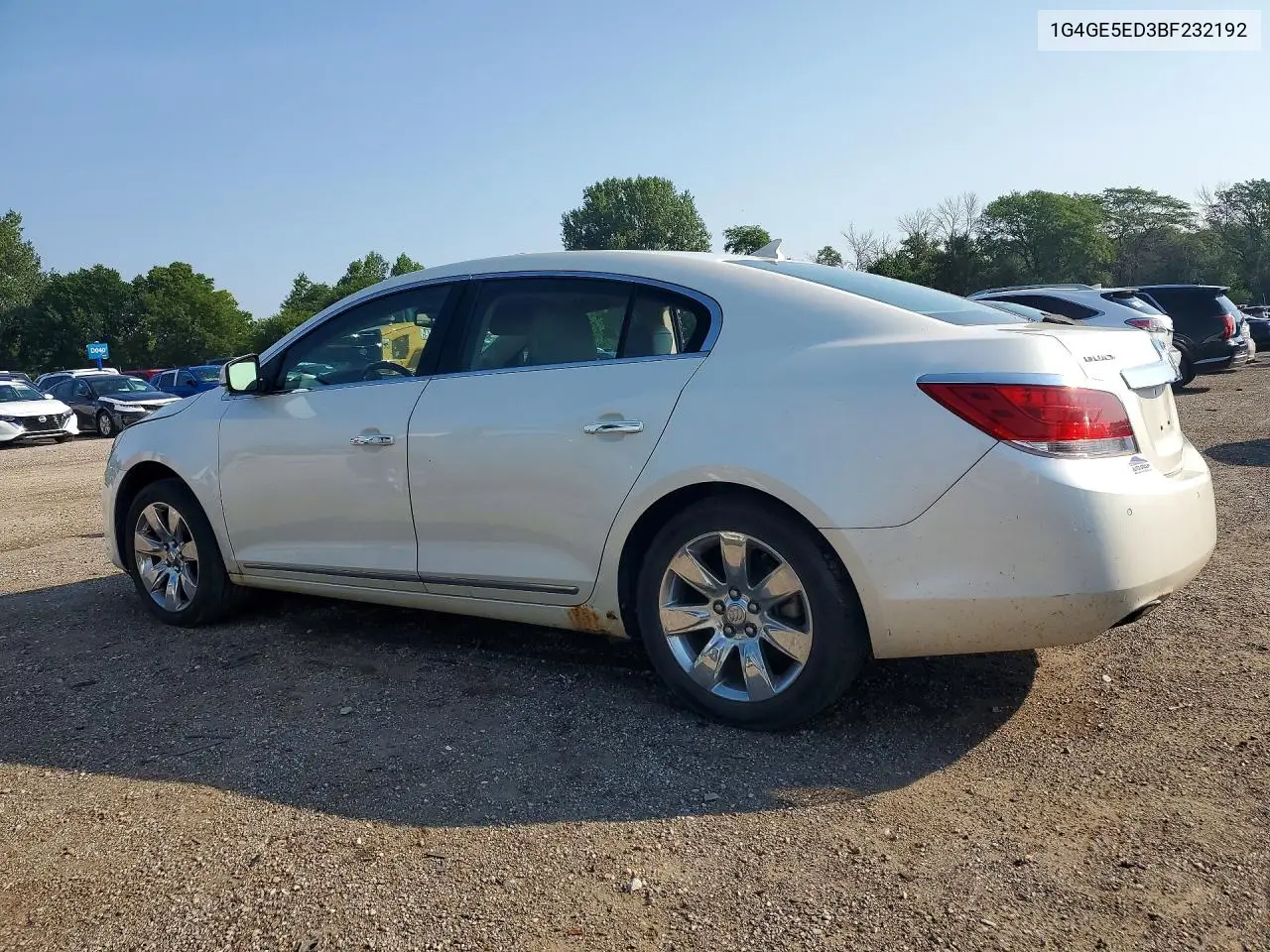 2011 Buick Lacrosse VIN: 1G4GE5ED3BF232192 Lot: 61333506