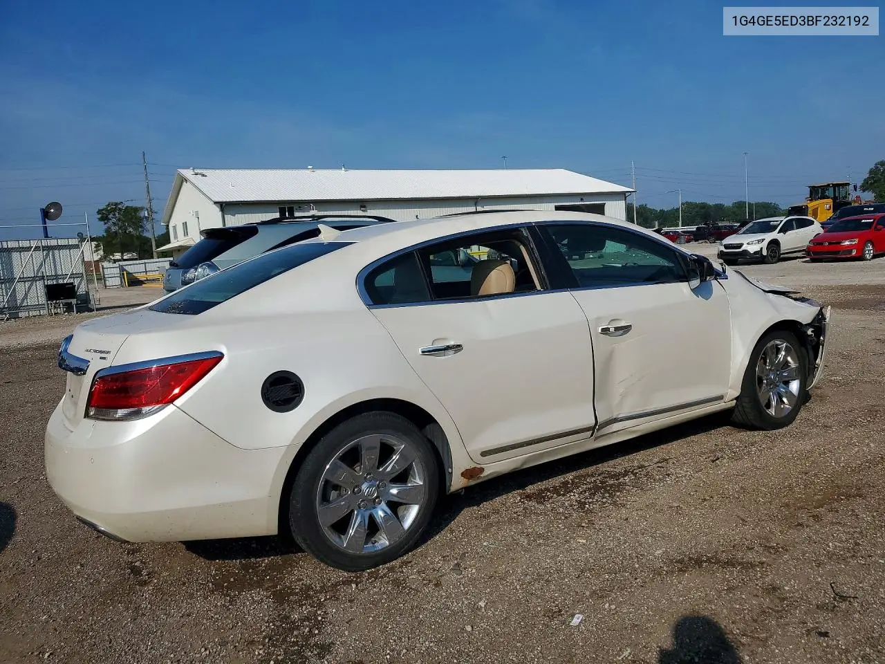 2011 Buick Lacrosse VIN: 1G4GE5ED3BF232192 Lot: 61333506