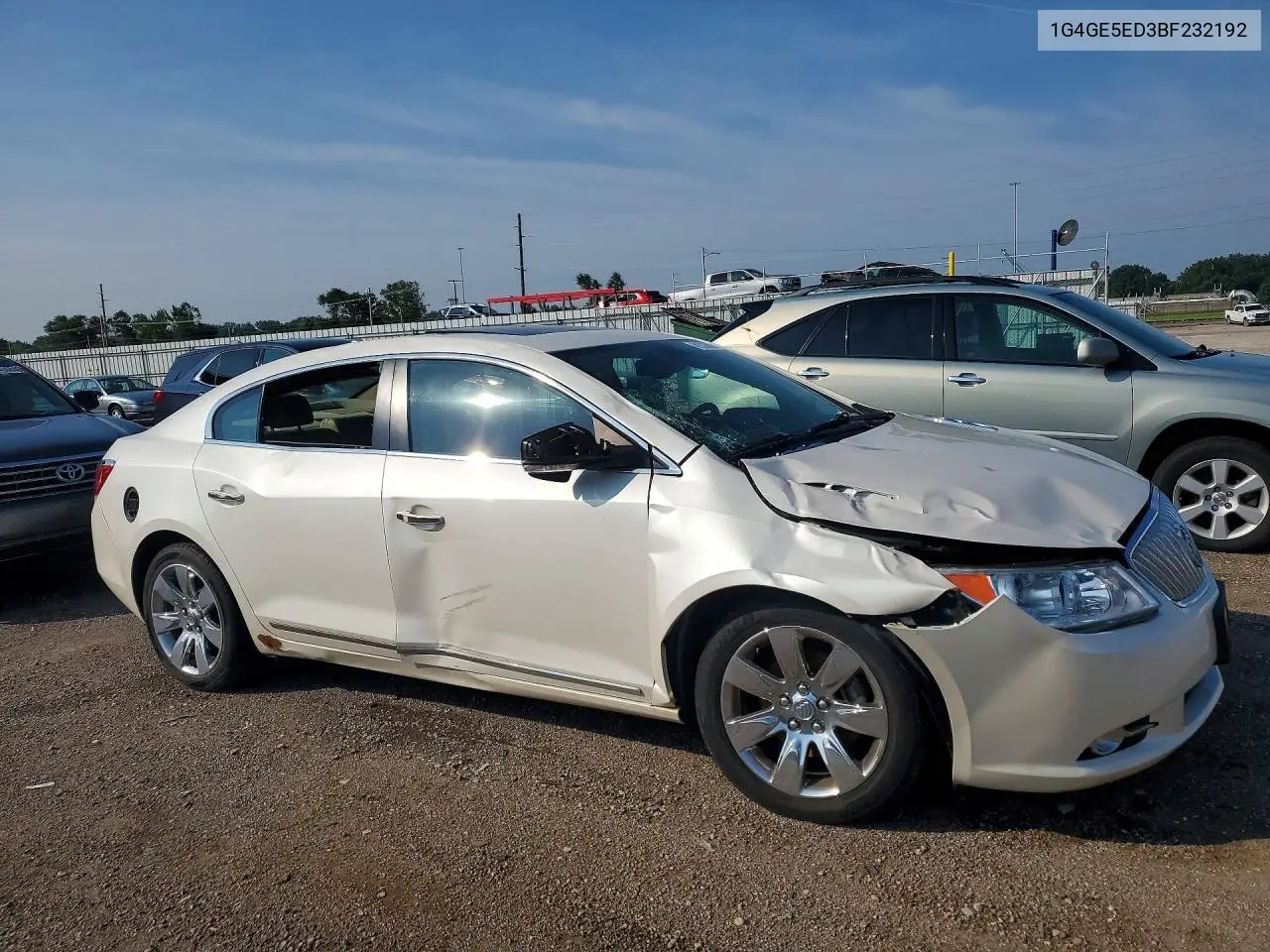2011 Buick Lacrosse VIN: 1G4GE5ED3BF232192 Lot: 61333506