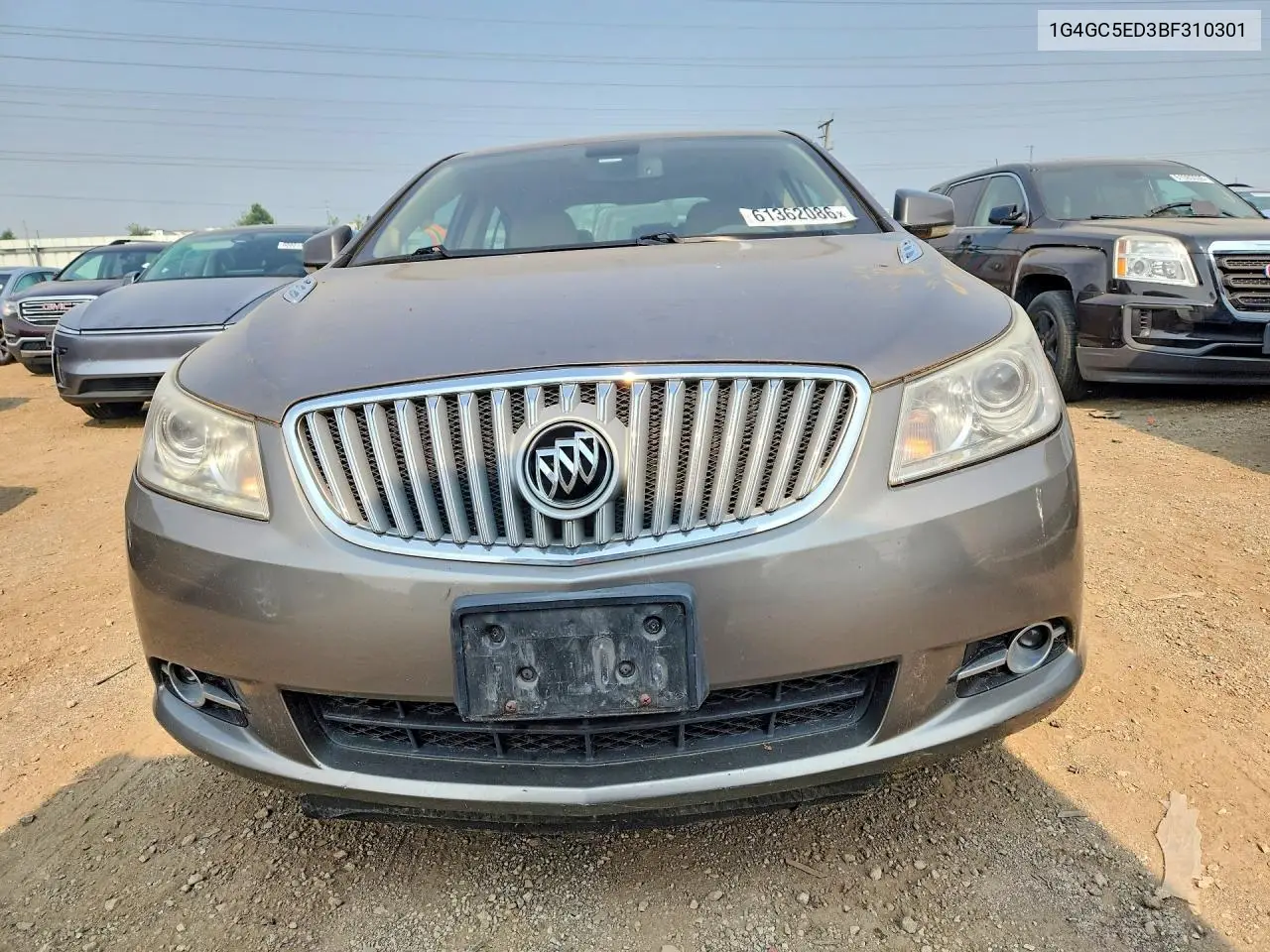 2011 Buick Lacrosse Cxl VIN: 1G4GC5ED3BF310301 Lot: 61362086