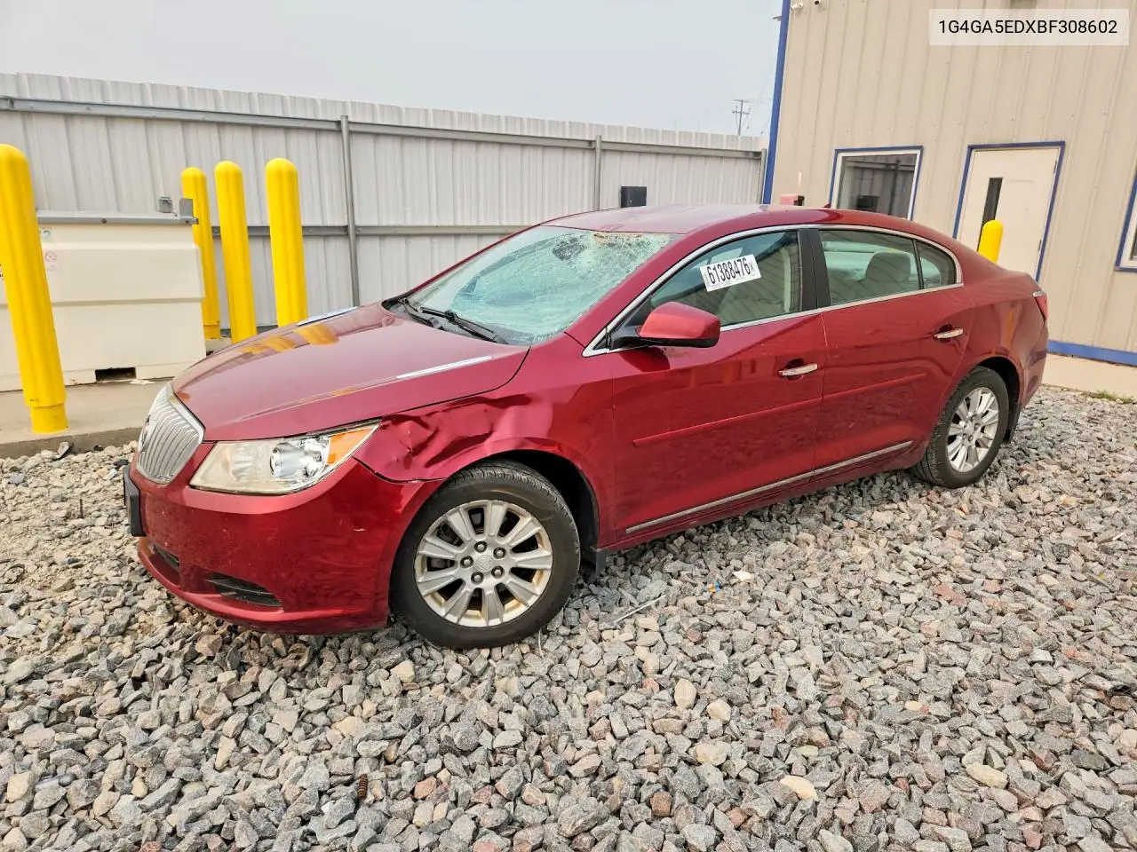 2011 Buick Lacrosse Cx VIN: 1G4GA5EDXBF308602 Lot: 61388476