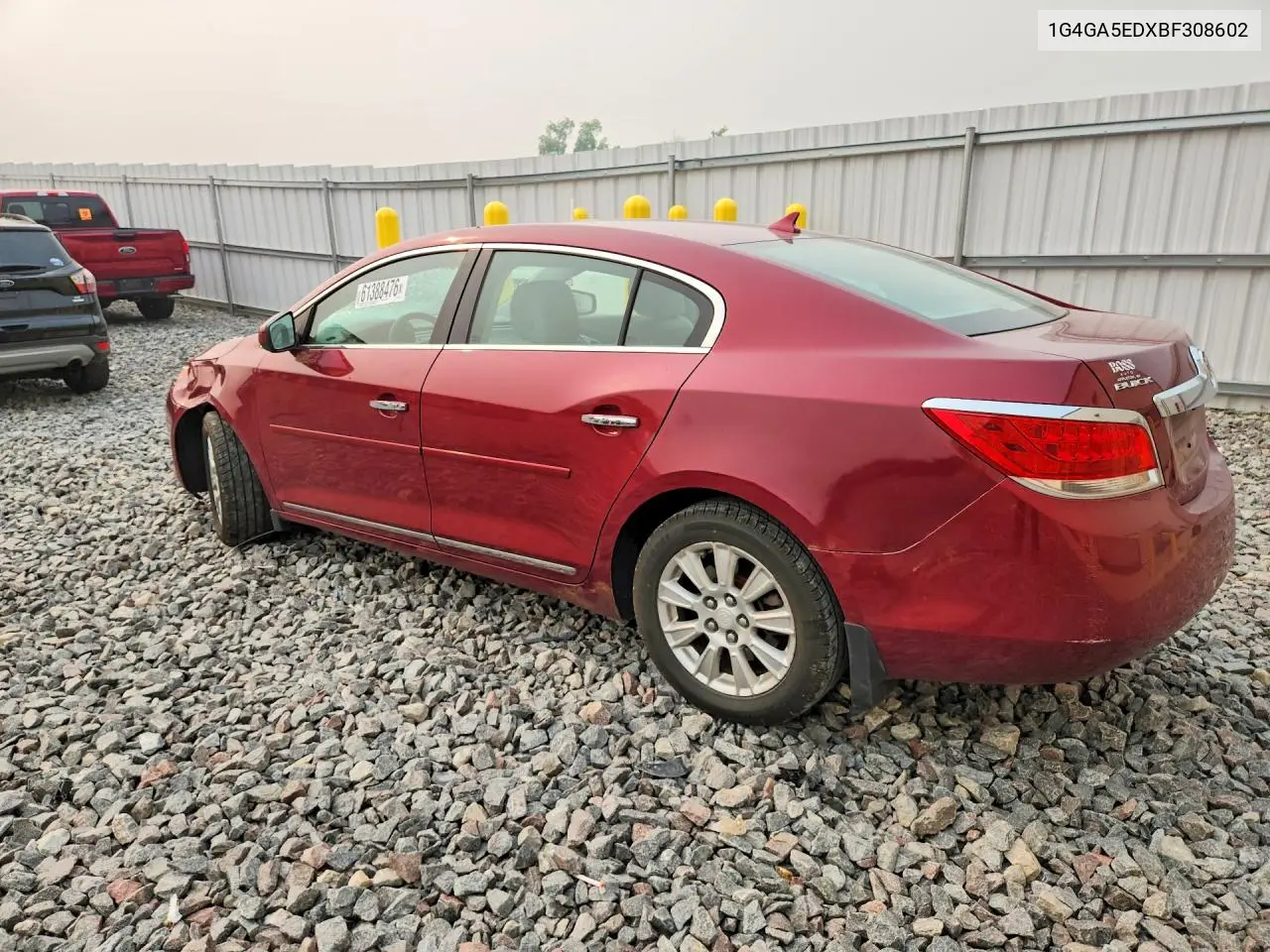 2011 Buick Lacrosse Cx VIN: 1G4GA5EDXBF308602 Lot: 61388476