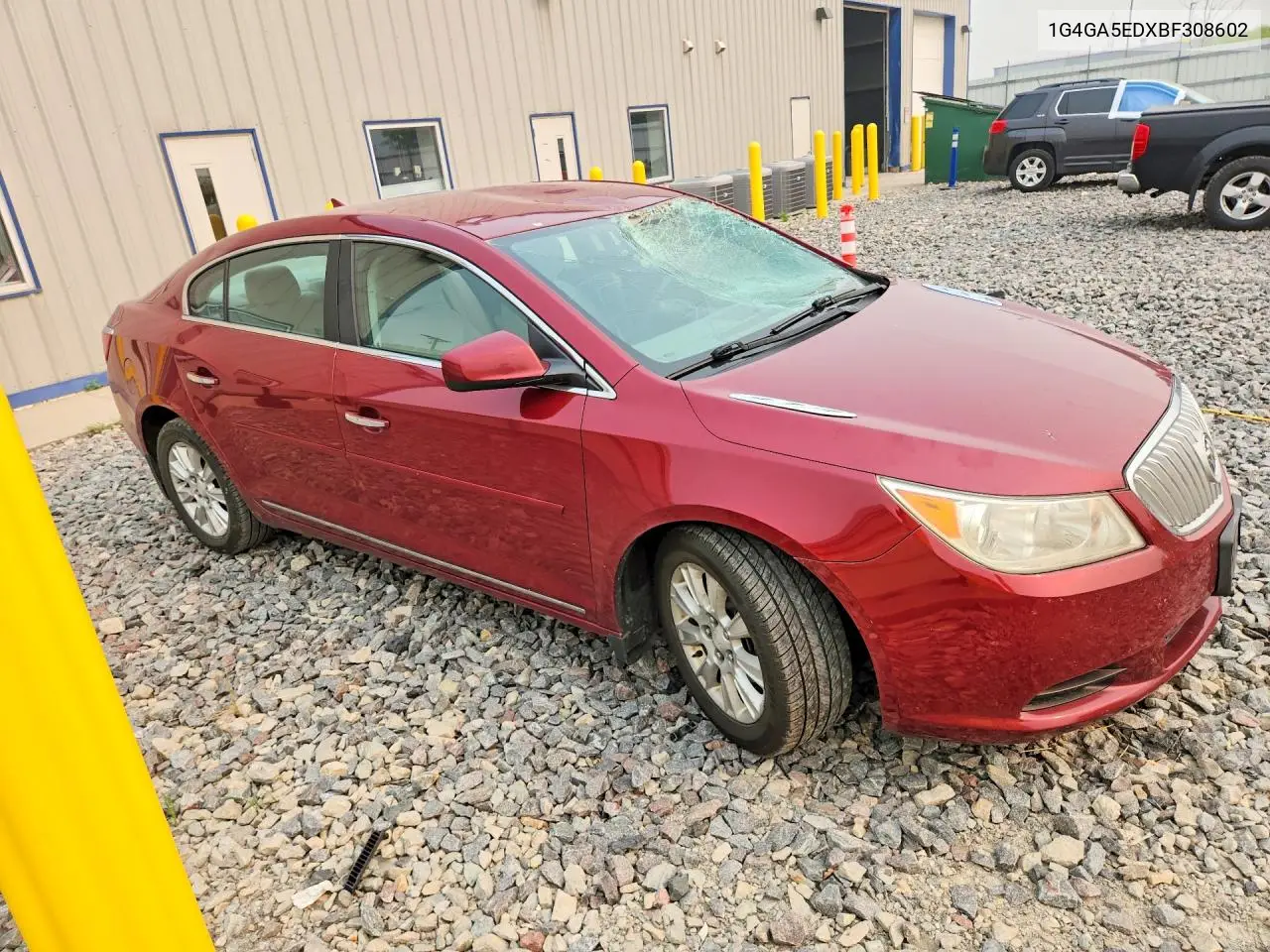 2011 Buick Lacrosse Cx VIN: 1G4GA5EDXBF308602 Lot: 61388476