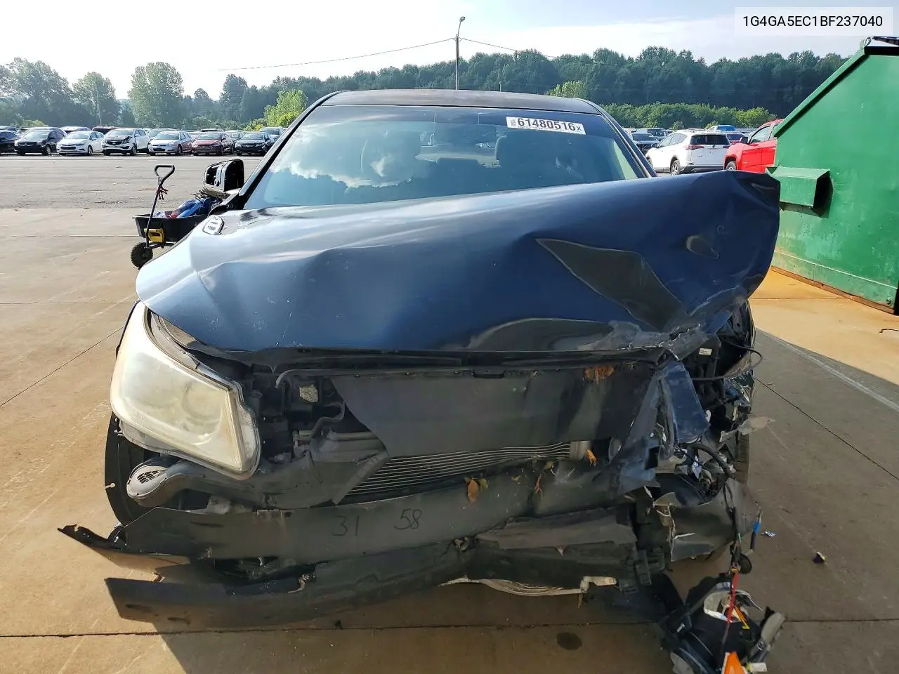 2011 Buick Lacrosse Cx VIN: 1G4GA5EC1BF237040 Lot: 61480516