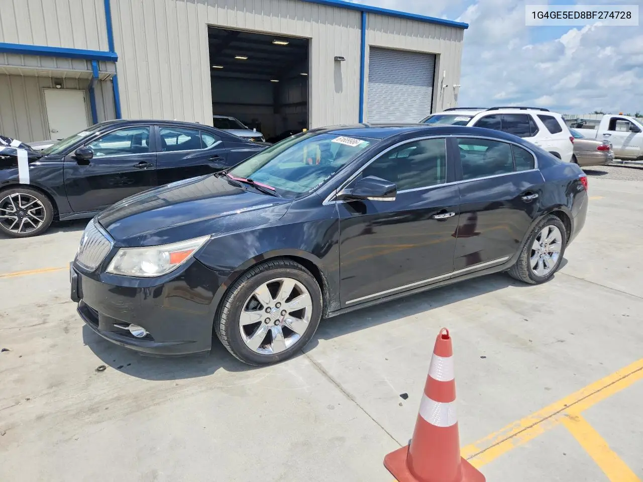 2011 Buick Lacrosse VIN: 1G4GE5ED8BF274728 Lot: 61689986