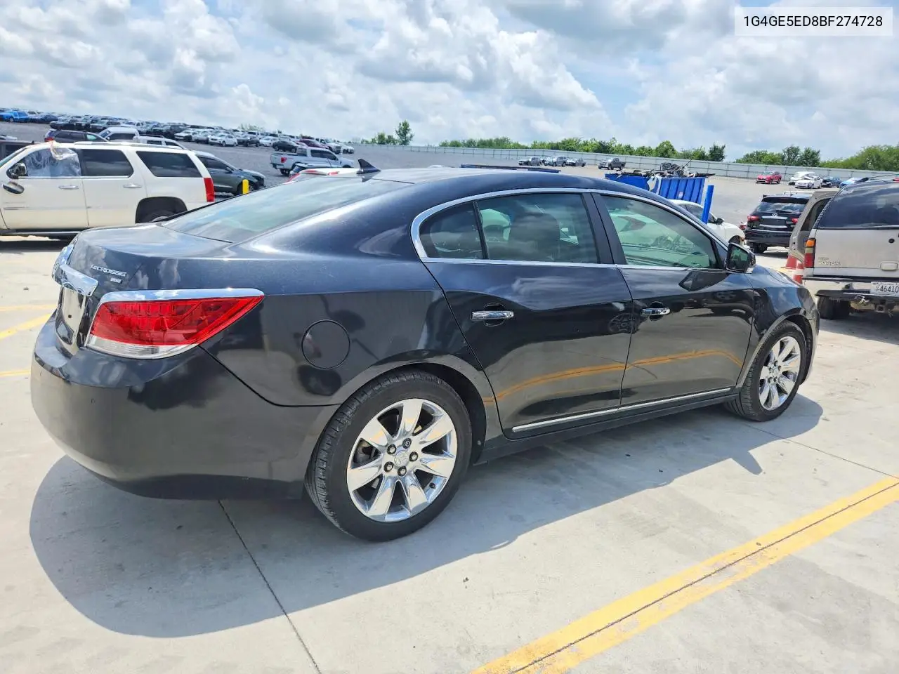 2011 Buick Lacrosse VIN: 1G4GE5ED8BF274728 Lot: 61689986