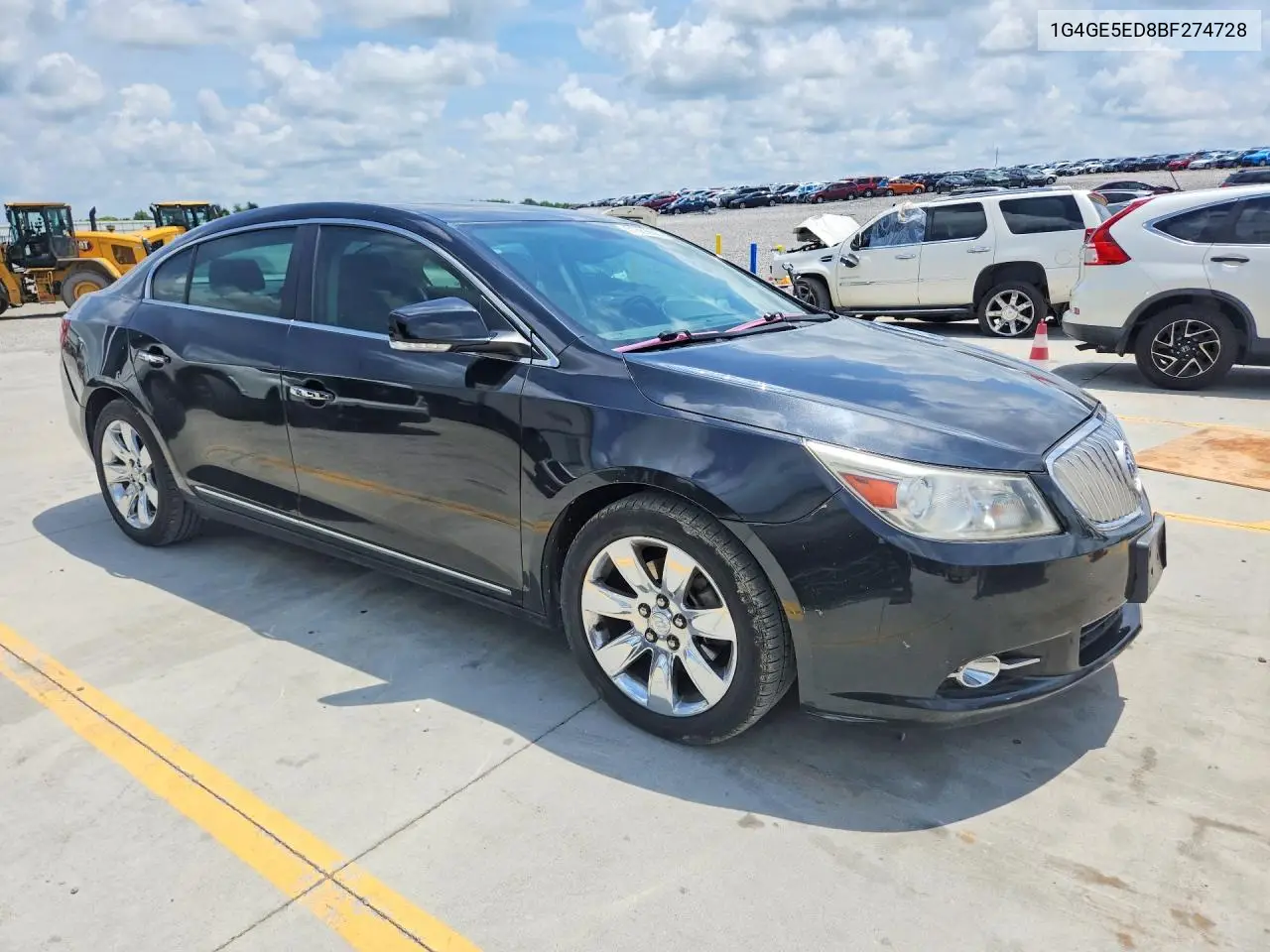2011 Buick Lacrosse VIN: 1G4GE5ED8BF274728 Lot: 61689986