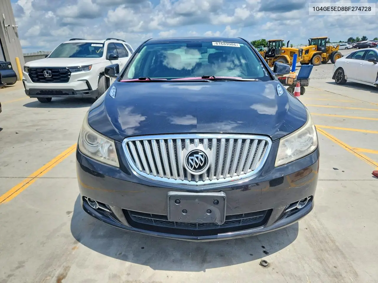 2011 Buick Lacrosse VIN: 1G4GE5ED8BF274728 Lot: 61689986