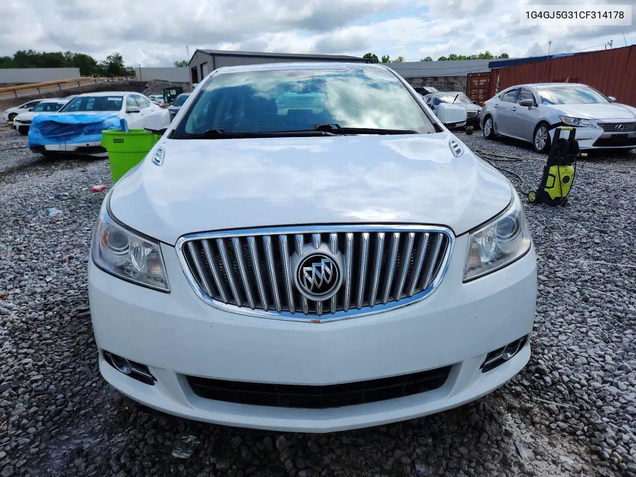 2012 Buick Lacrosse Touring VIN: 1G4GJ5G31CF314178 Lot: 55792306