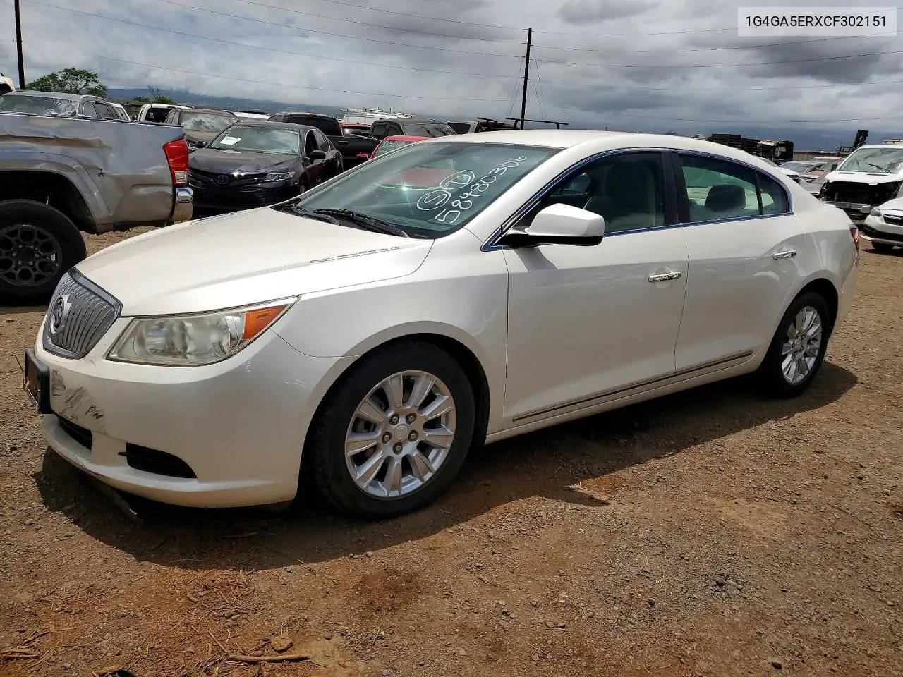 2012 Buick Lacrosse VIN: 1G4GA5ERXCF302151 Lot: 58480306