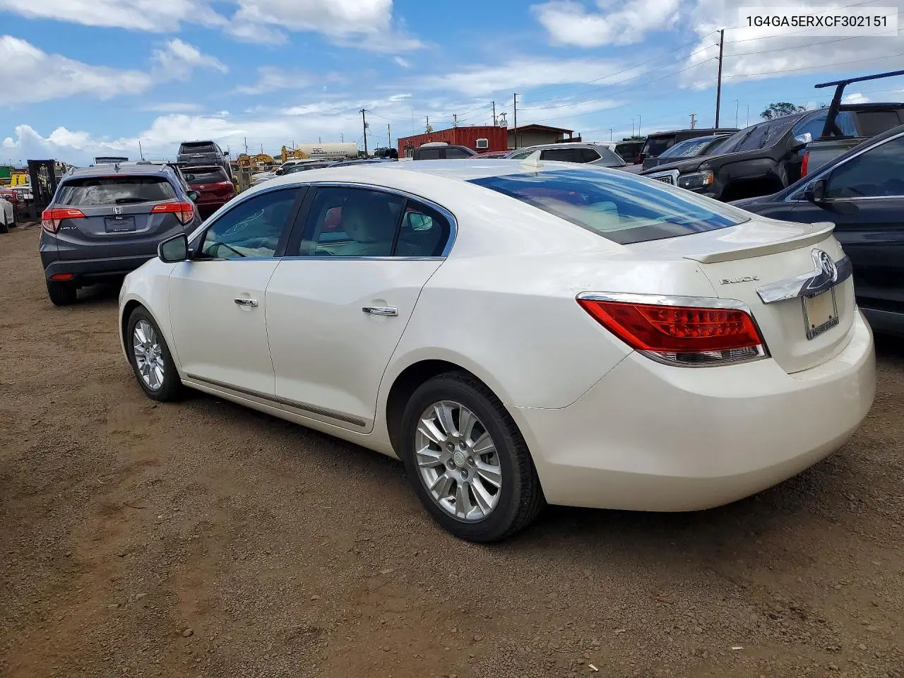 2012 Buick Lacrosse VIN: 1G4GA5ERXCF302151 Lot: 58480306