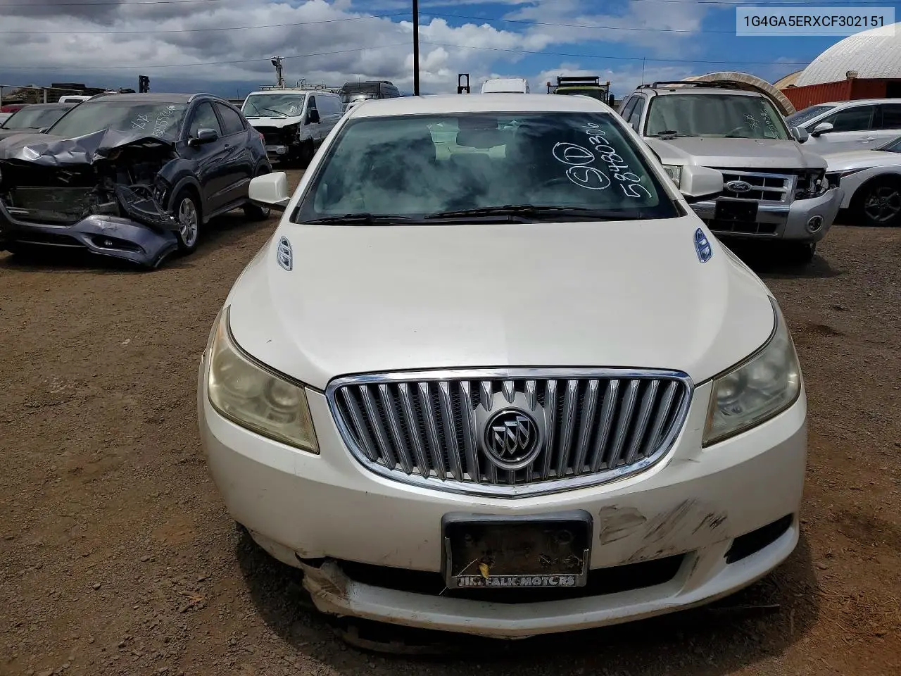 2012 Buick Lacrosse VIN: 1G4GA5ERXCF302151 Lot: 58480306