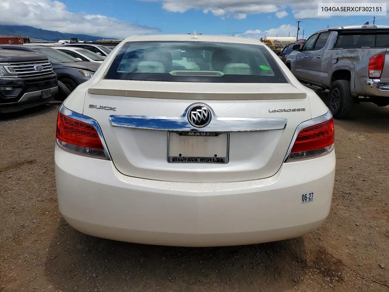 2012 Buick Lacrosse VIN: 1G4GA5ERXCF302151 Lot: 58480306
