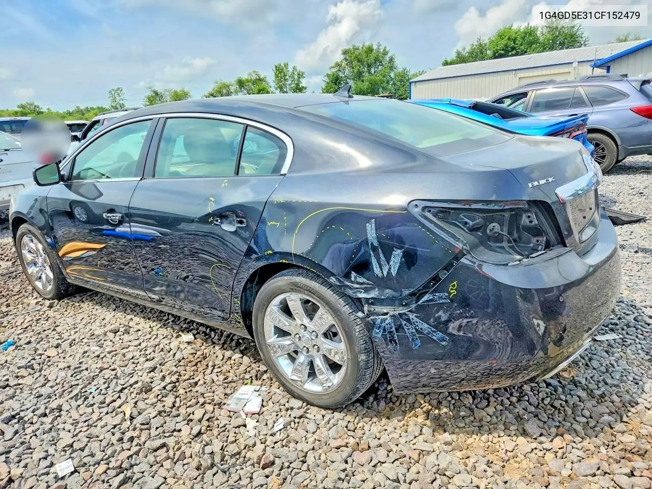 2012 Buick Lacrosse Premium VIN: 1G4GD5E31CF152479 Lot: 59744046