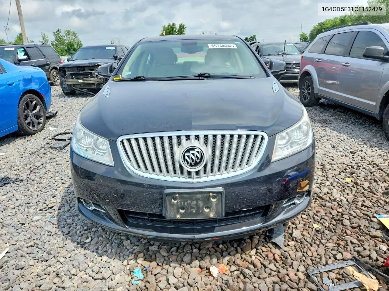 2012 Buick Lacrosse Premium VIN: 1G4GD5E31CF152479 Lot: 59744046