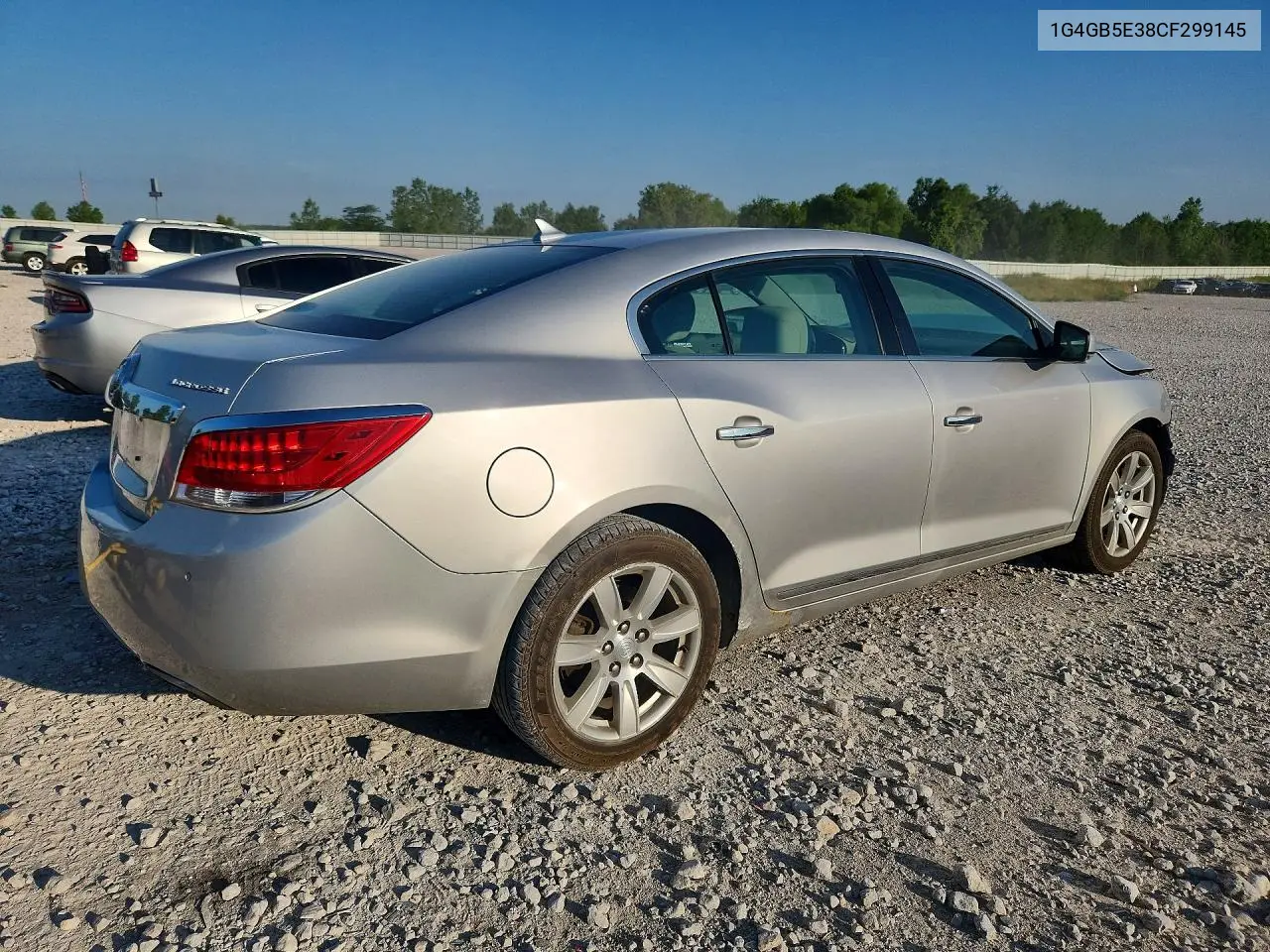 2012 Buick Lacrosse Convenience VIN: 1G4GB5E38CF299145 Lot: 59841126