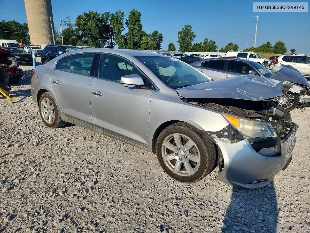 2012 Buick Lacrosse Convenience VIN: 1G4GB5E38CF299145 Lot: 59841126